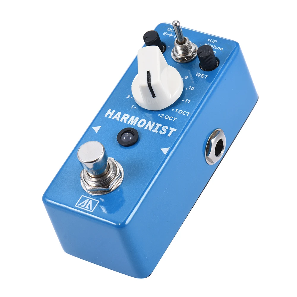 

New AHAR-5 HARMONIST Pitch Shifter Guitar Effect Pedal 3 Modes Pitch Shifting Harmony Effects Aluminum Alloy Body True Bypass
