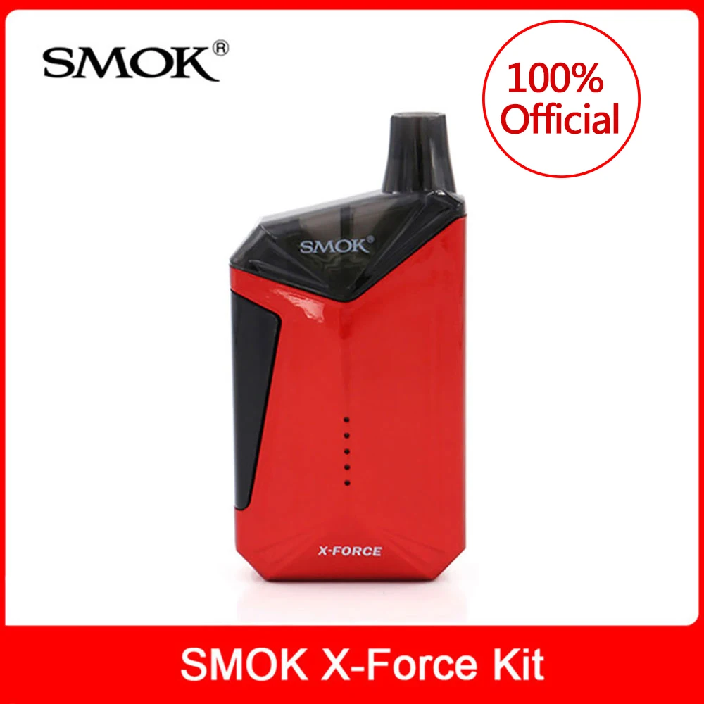 Оригинальный набор SMOK X Force 45 Вт встроенный аккумулятор 2000 мАч + бак 7 мл катушки