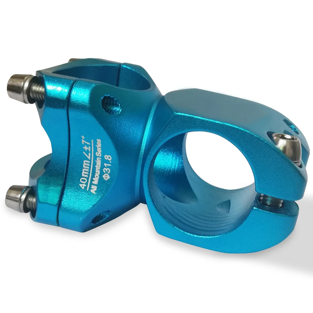 

31.8*40MM New Durable Aluminum Alloy MTB Road Mountain Bike Bicycle Cycling Handlebar Stem w/ Bolts