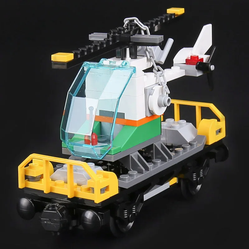 CITY 60098 82009 Building Blocks Bricks model remote control toy boy birthday present RC Heavy-haul Train