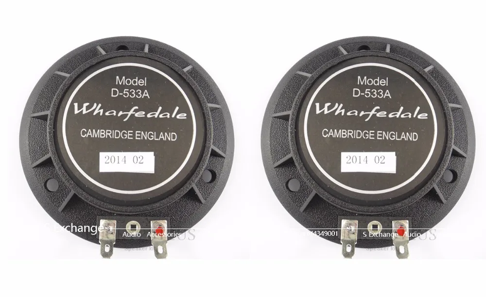 2 Pz/Lotto Di Ricambio A Membrana Per D-533A Driver Wharfedale D533A Serie Evp Titan 12P