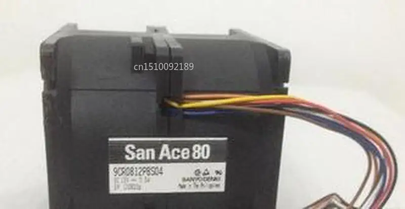 Для оригинального SANYO 12 В 5.5A 9CR0812P8S04 8080 80*80*80 мм 8 линия Большой ветер автомобиля бустер яростный вентилятор