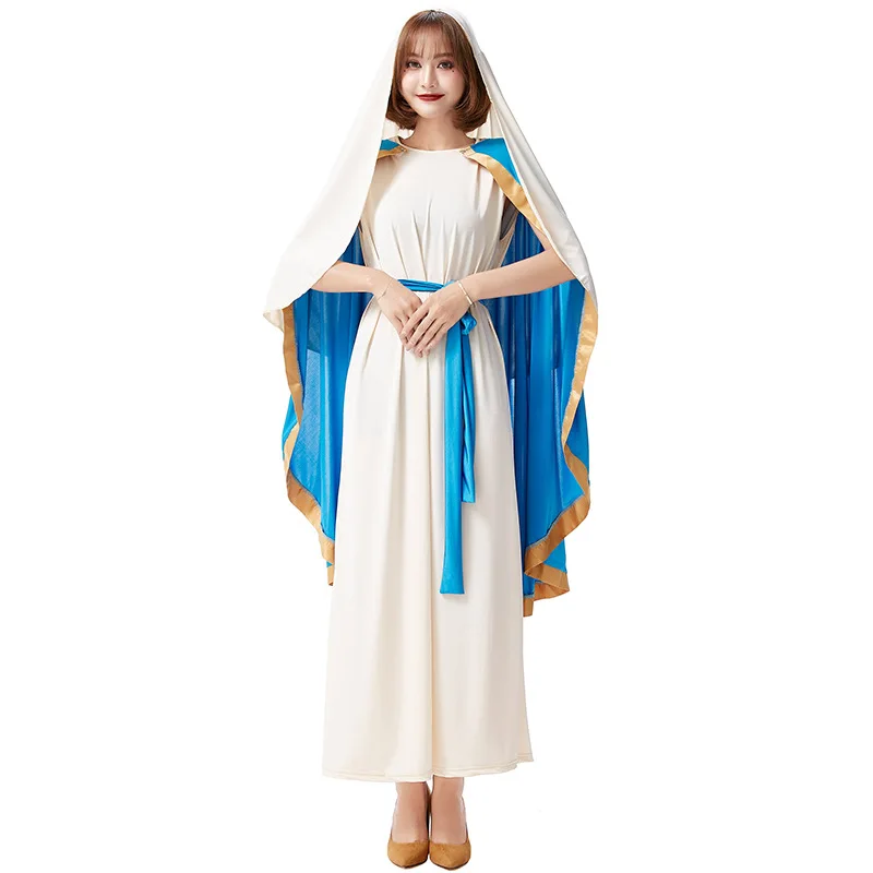 

Jewish costume role play the Virgin Mary performance dress stage dress Israel national costume