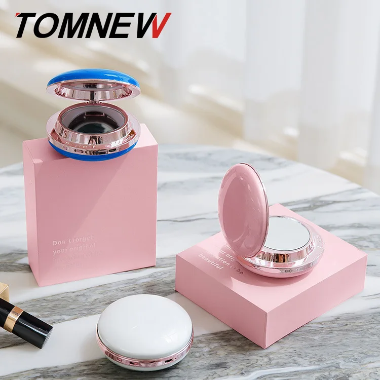 

Early Heart Hand Warmer Makeup Mirror Mini Hand Warmer Portable USB Charging for a Girlfriend Best Friend Lover Festival Gift