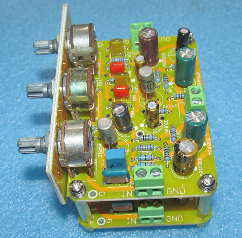 lyele JCDQ167G full-tube input and output negative feedback subwoofer and midrange tone board