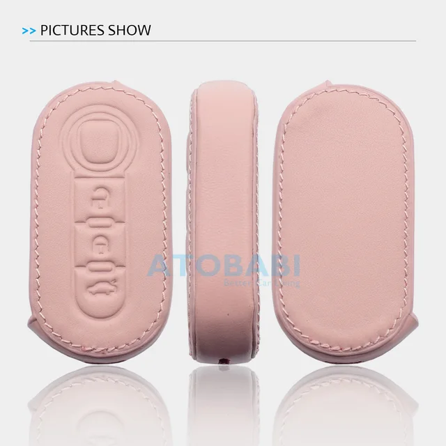 Cover Portachiavi Per Fiat - Custodia In TPU Per Chiavi 3 Pulsanti Con Portachiavi - Foto 5