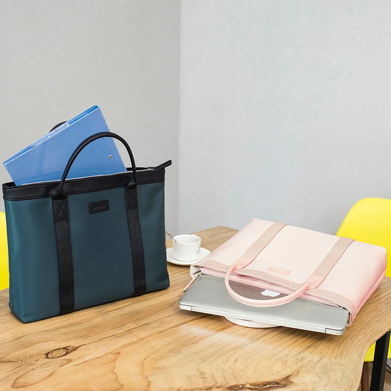 

Large Capacity Briefcase Nylon Handbags Office Business Storage Documents Bag Travel Laptop File Organize Package Accessories