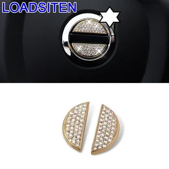 

Car Automovil Chromium Auto Handbrake Steering Wheel Interior Accessories Decoration Sticker Strip Accessory 18 19 FOR Volvo V90