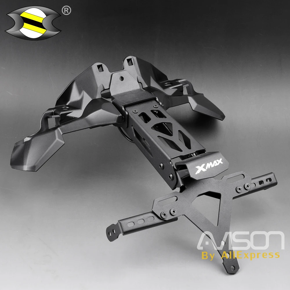 Держатель номерного знака для XMAX X MAX 300 250 Xmax300 Xmax250 Tail Tidy Fender 2016 2017 2018|Номерной знак|