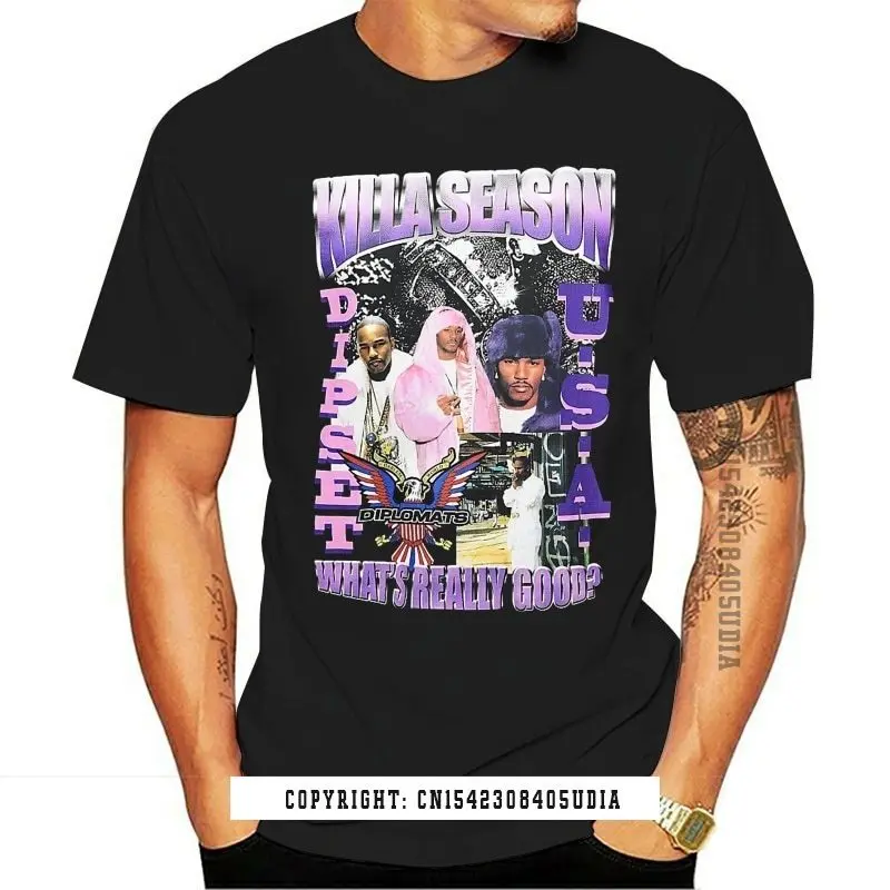 Dipset Camron Pink Killa Cam Tshirt Cam Ron Pink Cotton Shirt