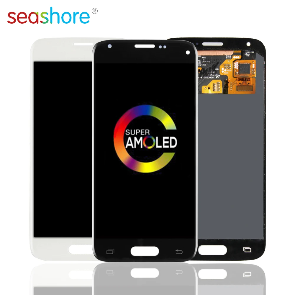 Для samsung Galaxy S5 Mini ЖК сенсорный экран дигитайзер в сборе для samsung S5 дисплей Замена SM-G800 G800F G800H