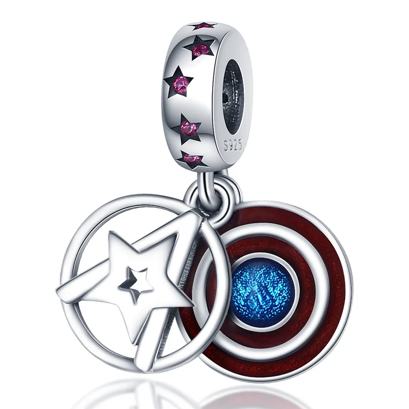 Genuine 925 sterling silver marine animal hanging bead pendant suitable for original Pandora bracelet ladies fashion jewelry