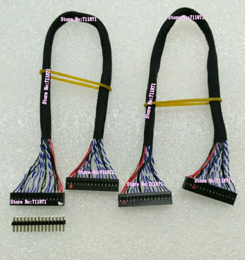 

25cm 30P Female to Female LVDS Screen Cable Extension cord 30Pin to 30P LCD Screen Line Extend 30P Screen Cable Line tieline