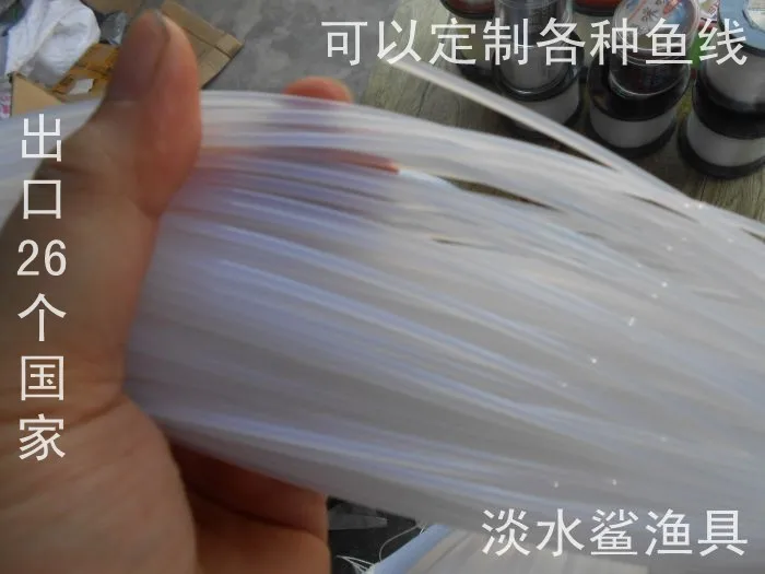 

Fishing Line Thread with Bead Transparent Wire Wheel Line Plastic Wire Transparent Line Strong Braided Fishing Line Dip Net Line