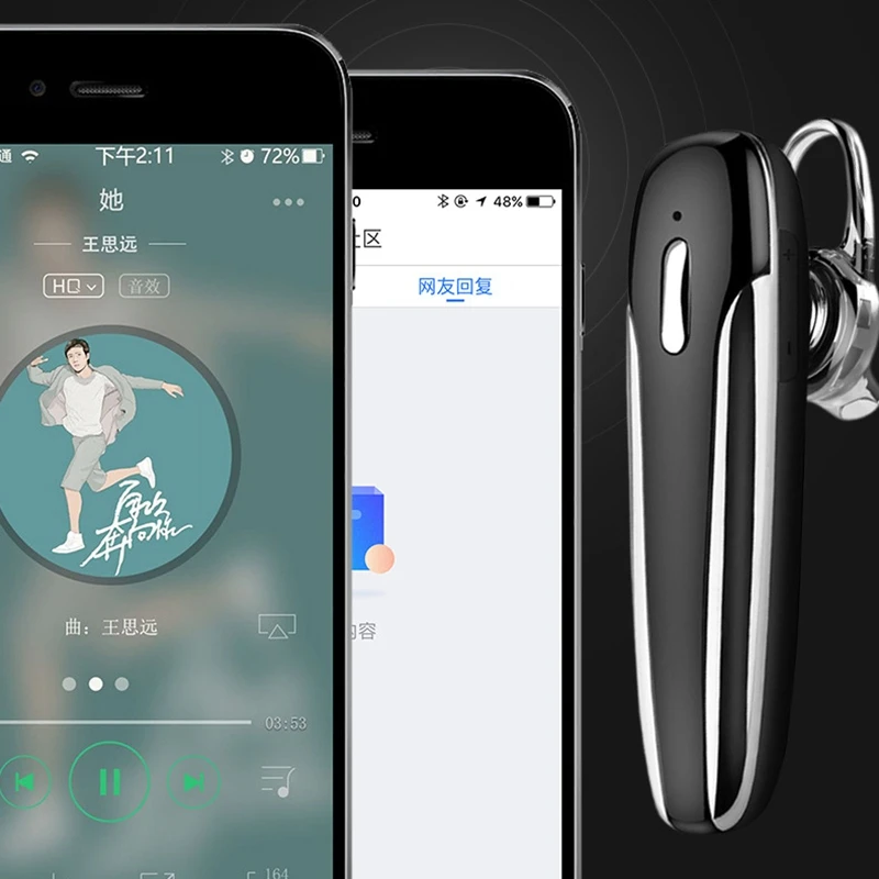 D9 Bluetooth Earphone Bluetooth 5 0 High Capacity for Business Office Driving