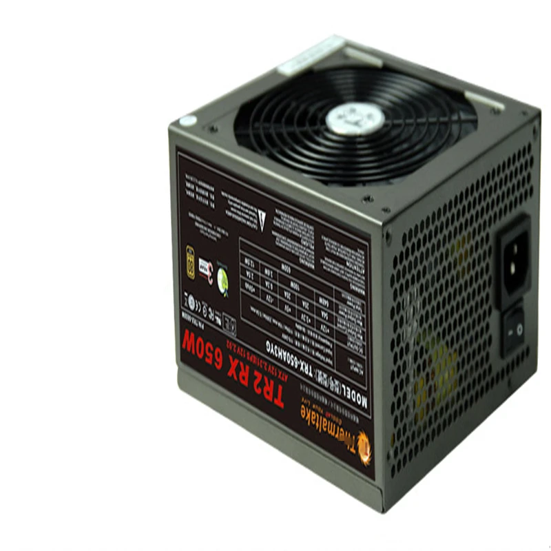 Блок питания для Thermaltake(Tt) TR2 RX 650W ATX 12V 80plus Gold половина модуля игры бесшумный блок питания 650W блок питания TRX-650M