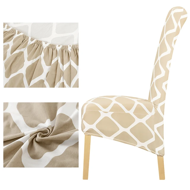 BREA XL Long Back Chair Cover Europe Style Big Size Seat Covers