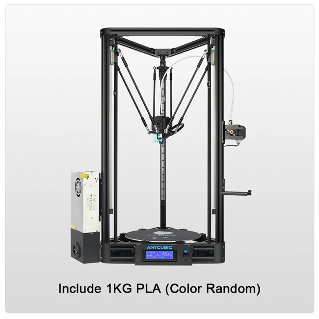 Kossel ANYCUBIC Kossel 3d принтер автоматический Выравнивающий Модуль линейный плюс версия Большая печать настольный 3D Impressora drukarka 3d комплект - Цвет: Kossel
