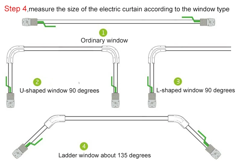 Original millet ultra-quiet electric curtain track for millet aqara / Dooya KT82 / DT82 motor,  for smart home for 2m or less