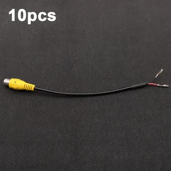 

YIFOUM 10pcs Original Video Input Switch Reverse Camera RCA Adapter Cable For Citroen C5 2007-2016/Peugeot 408 508 2011-2017