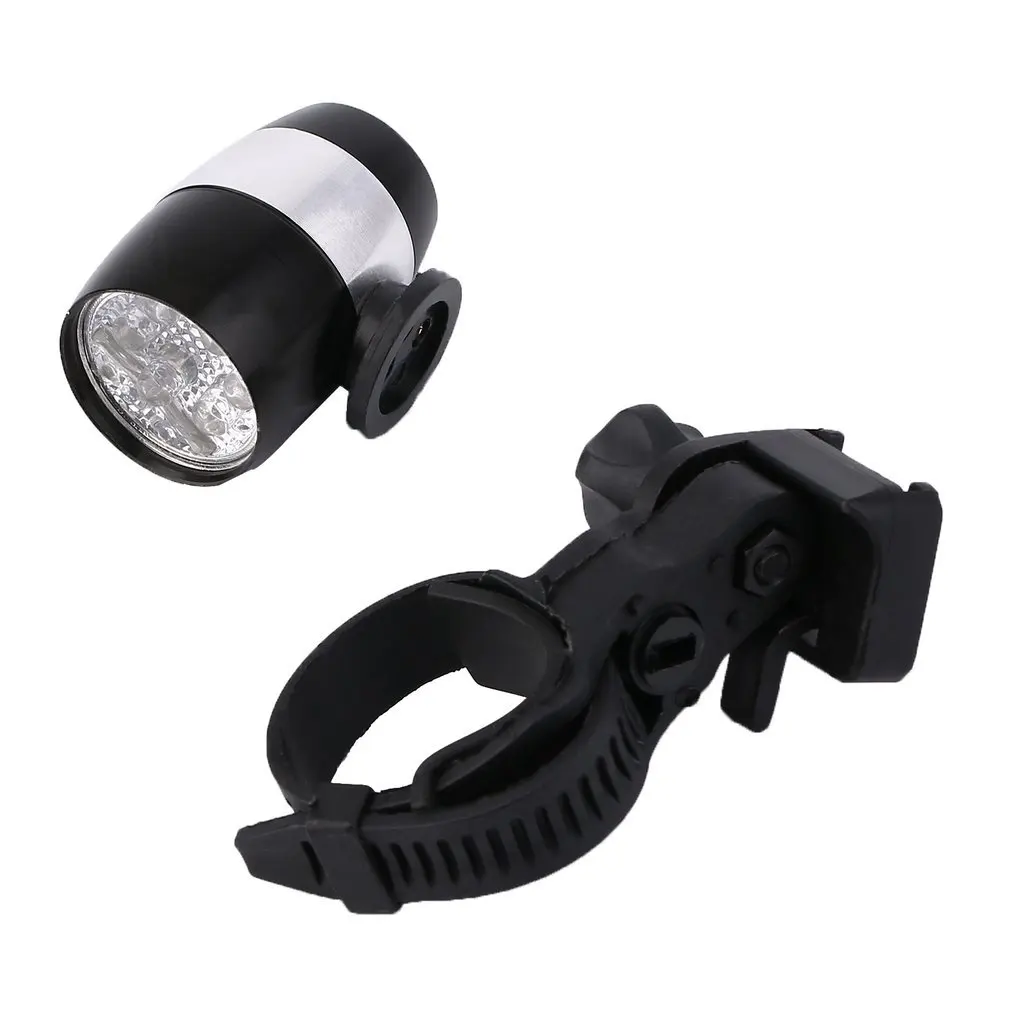 

Waterproof Ultra Bright 6 LED Bicycle Bike Front White Head Light Aluminium Alloy Mini Safety Cycling Lamp Flashlight 2 Modes