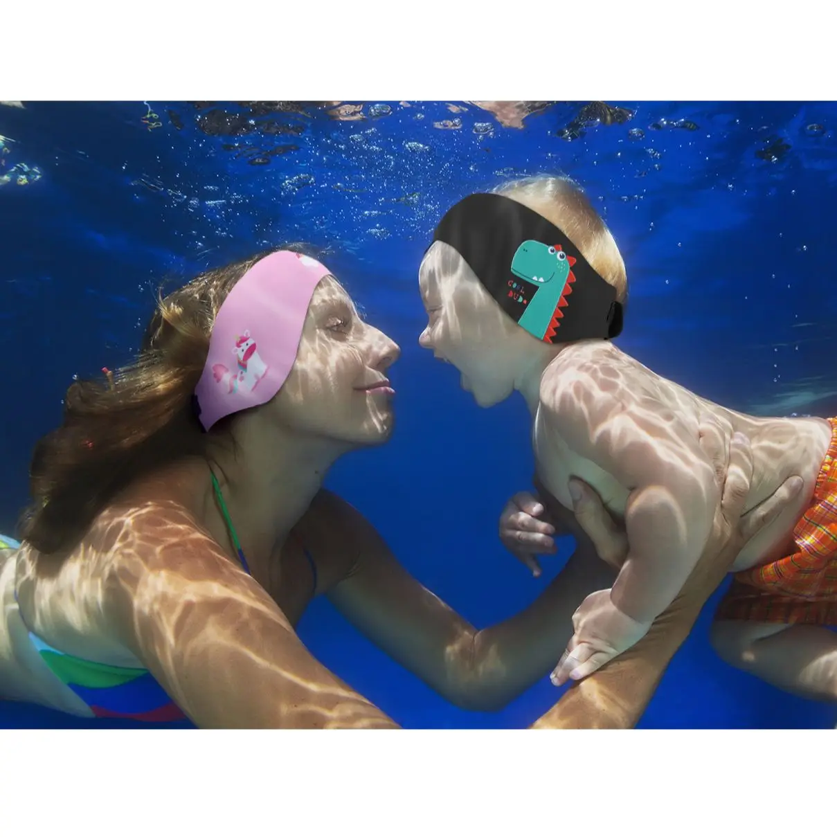 Waterproof Swimming Headband for Kids Adjustable Keep Water Out Ear Protection Band for Bathing Swimming Diving Ear Band 6