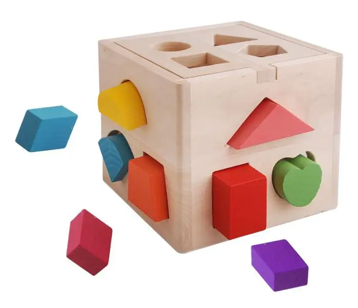 Compre Brinquedos educativos de crianças montessori enfrentam mudança de  blocos de expressão puzzles de mesa de cubo infantil jogos de aprendizagem  precoce