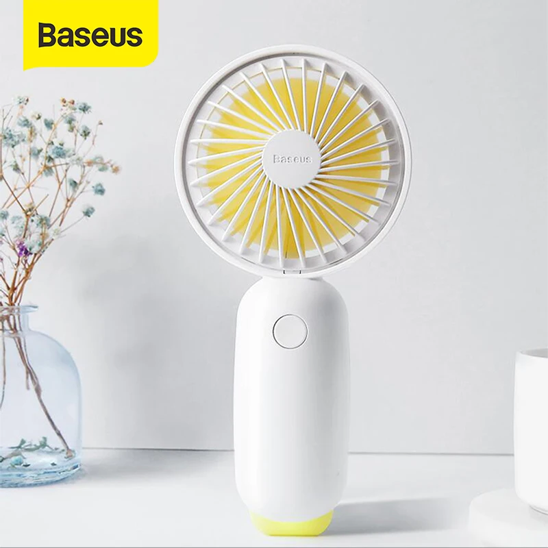 small Fan Usb Smiley Portable Mini Handheld Palm Water Cooling Air Conditioning Fan Student Small Fan Travel Outdoor Office Supplies