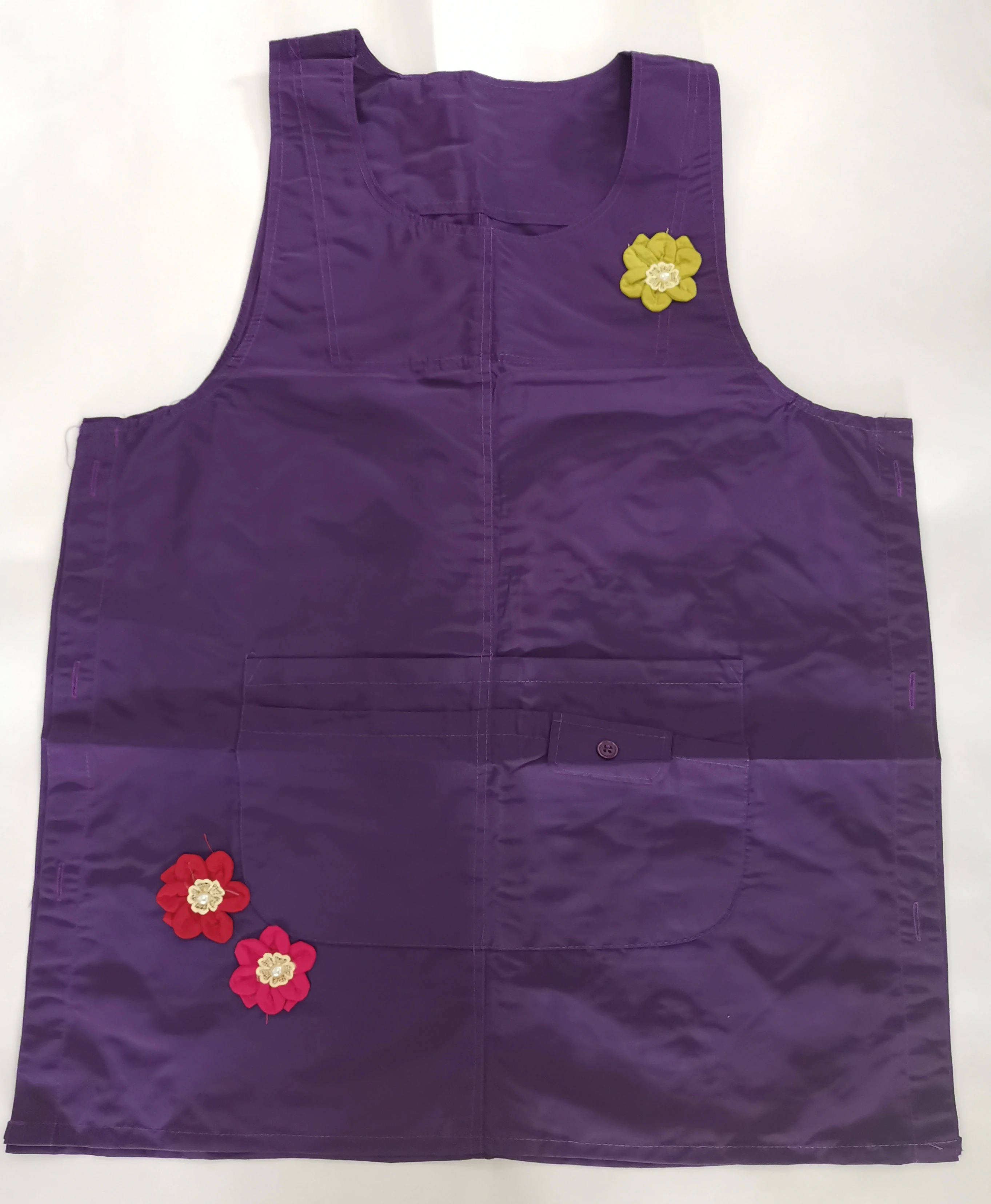 Hot Sleeveless High Qaulity Kindergarten Clothes Kitchen Apron For Woman Cooking Coffee Tea Nail Shop Work Wear print logo