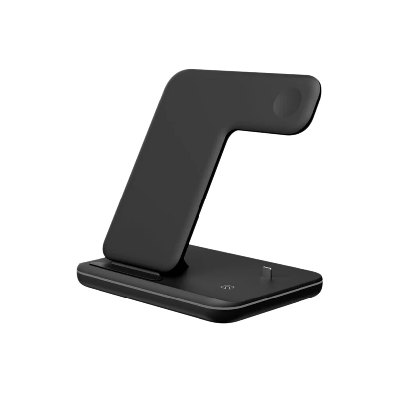 15W 3 in 1 Qi Wireless Fast Charger Dock Stand for Apple Watch Airpods IPhone 11