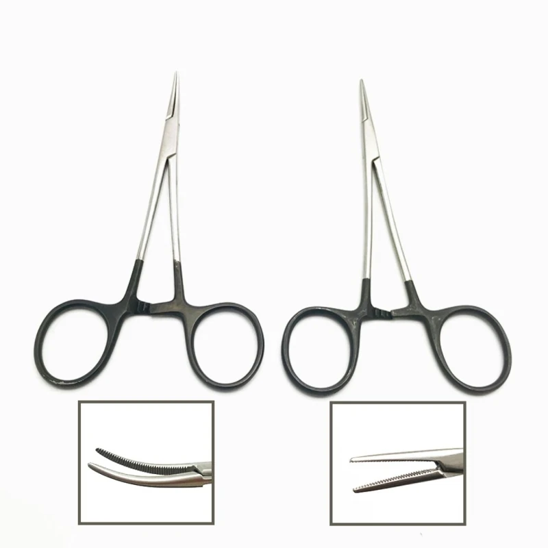 Hemostatic Clamp Forceps Surgical Hemostat Locking Clamps forceps Fishing Pliers | Красота и здоровье