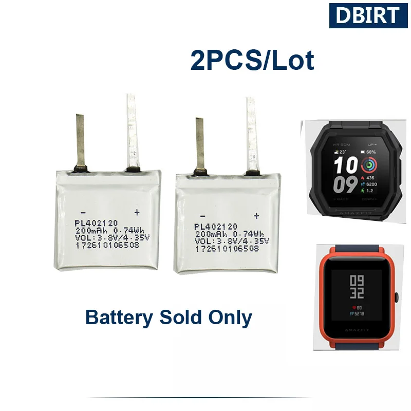 Pl402120v аккумулятор amazfit