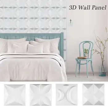 

12pcs/set 3D Wall Panel Decoration Ceiling Tiles Wall paper Background Decor DIY Decorative Living Room Wall Sticker Wallpapers