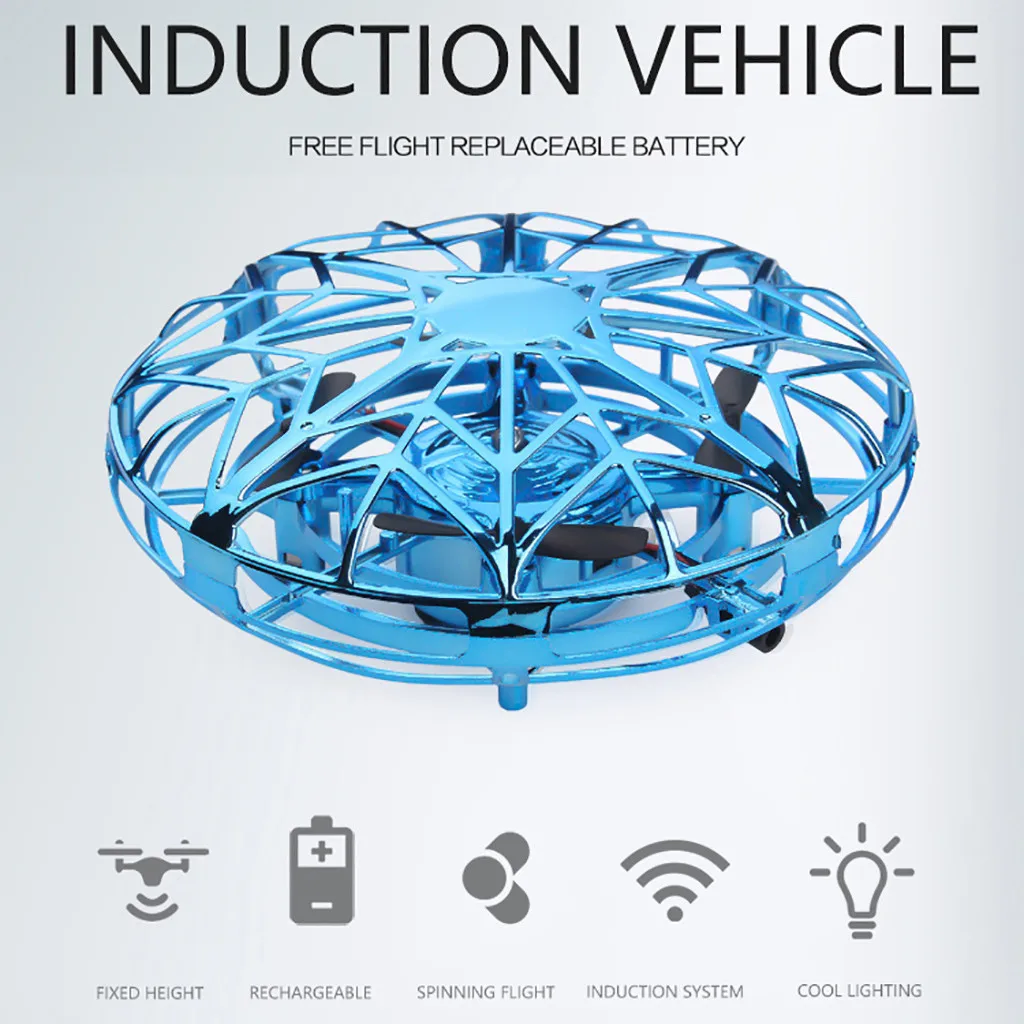 

New Hand-Controlled Flying Ball Interactive Infrared Induction Helicopter flying fairy rc helicopter drone visuo drone 2019