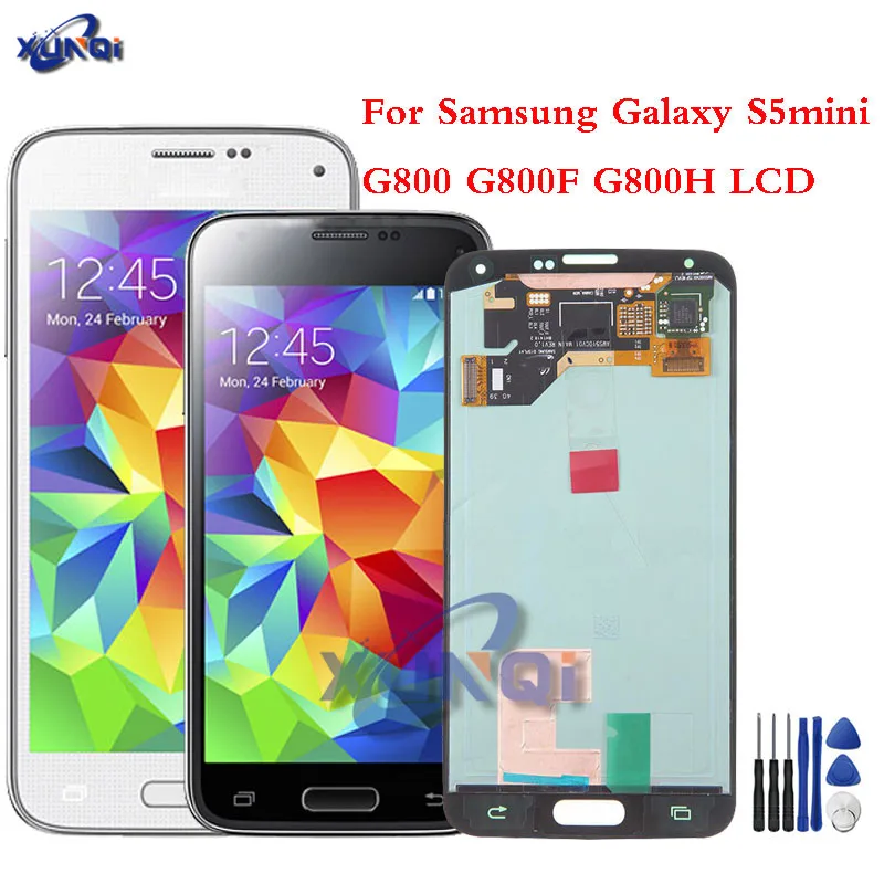 Для Samsung Galaxy s5mini новый супер ЖК дисплей S5 Mini G800 G800F G800H 100% протестированный рабочий