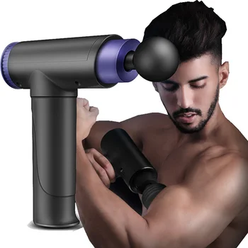 

USB Muscle Massage Gun Deep Tissue Muscle Massager Therapy Body Fascial Gun Massage Relax Exercise Fitness Shaping Pain Relief