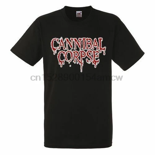 Новая Черная футболка с логотипом CANNIBAL CORPSE рок-футболка рок-группы | Мужская