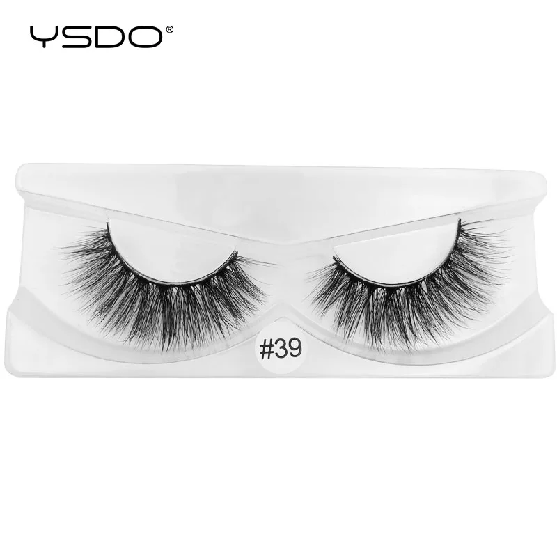 YSDO Wholesale Eyelashes 20/30/40/50/100 Pairs 3D Mink Lashes Natural Mink Eyelashes Makeup Dramatic 3D False Eyelashes In Bulk