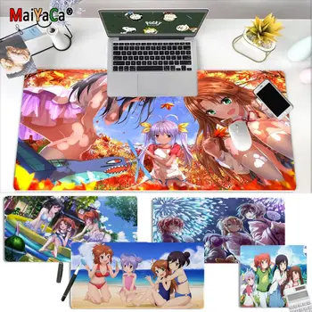 

MaiYaCa Beautiful Anime Japan anime Non Non Biyori Beautiful Anime Mouse Mat Rubber PC Computer Gaming mousepad