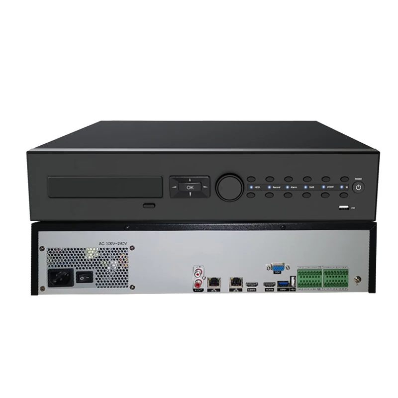 H.265 Recorder NVR8032K-QE 8*SATA RS485 Slot Alarm and Humanoid Detection 32CH 4K 8MP DVR | Безопасность и защита
