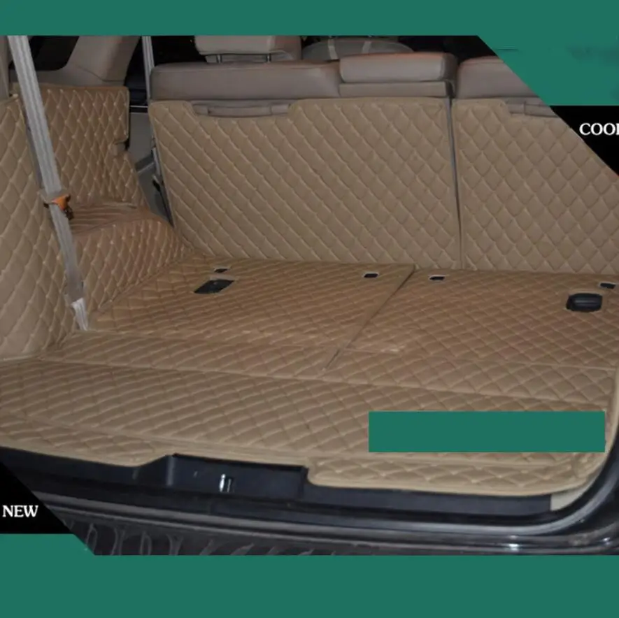 Для hyundai Веракрус кожаные багажнике автомобиля коврик для багажника 2006 2007 2008 2009 2011 2012 2013 ix55 чемодан ковер