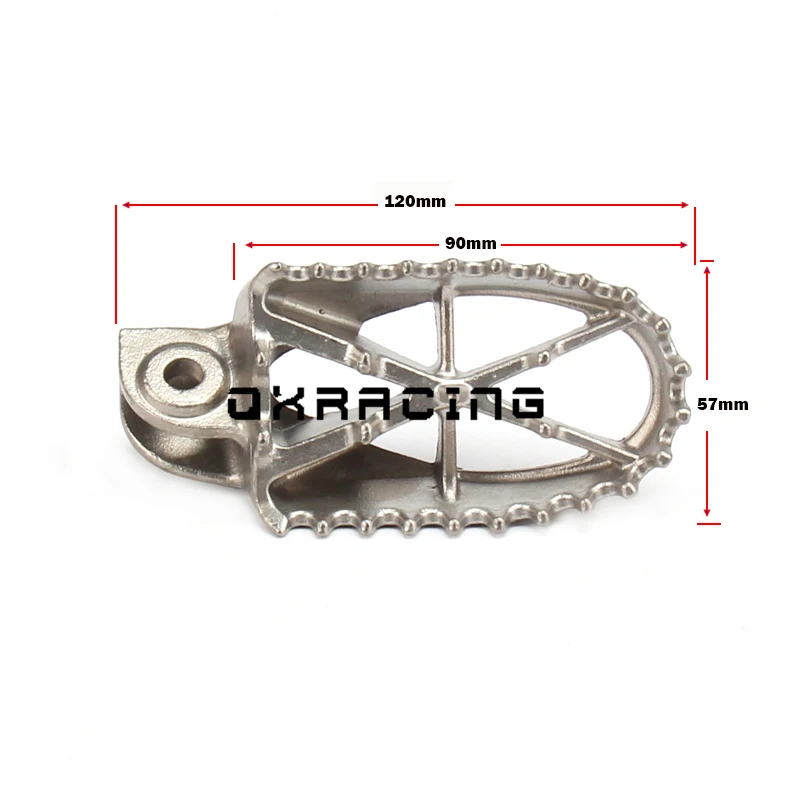 Подножки из нержавеющей стали для CRF50 SSR SDG Pitster Pro Pit Dirt Bike мотокросс