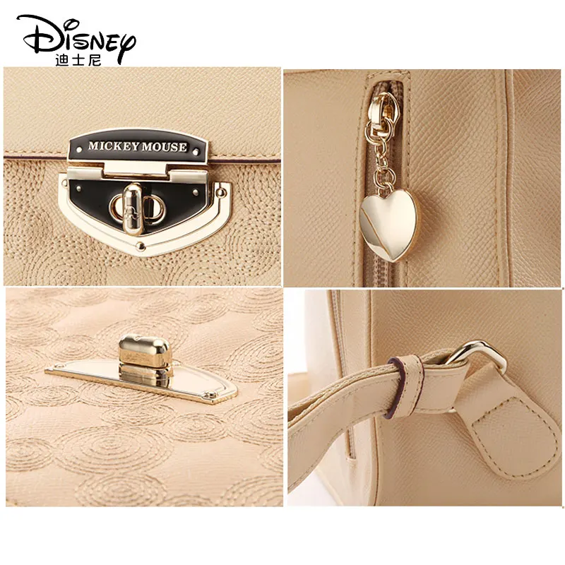 Disney Mickey женский рюкзак, персонализированный Рюкзак, кожаный женский рюкзак для путешествий, женский роскошный рюкзак, дизайнерский школьный рюкзак для девочек