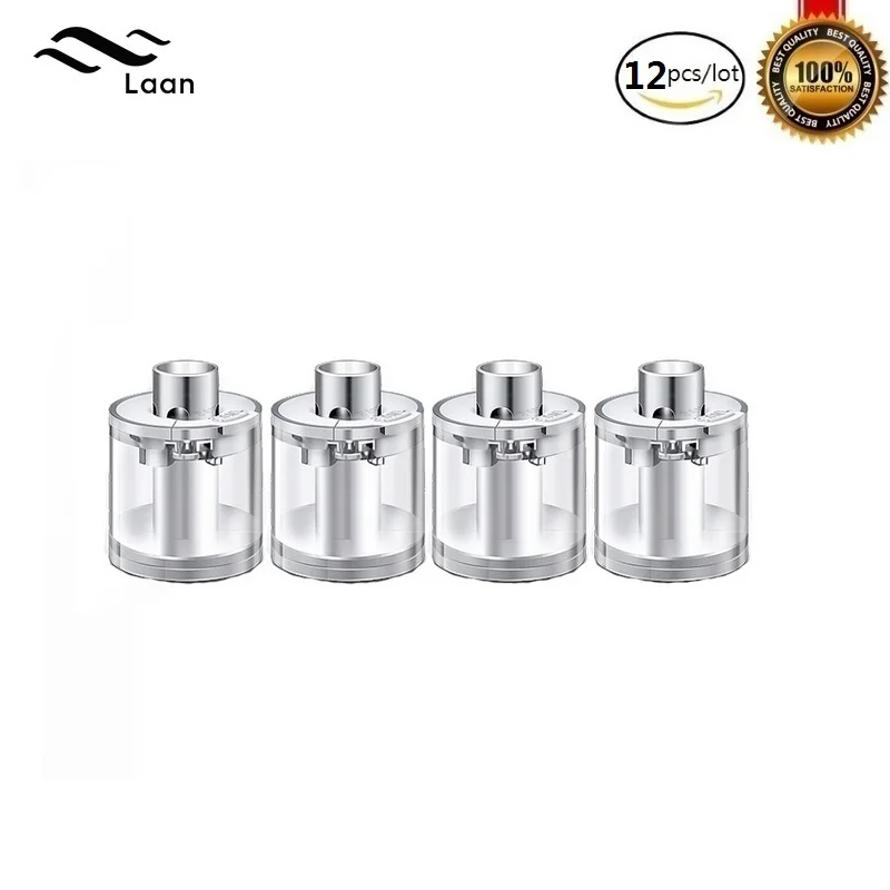 12 шт./лот оригинальный Shanlaan Laan Vape Pod 2 мл многоразовый сменный картридж для