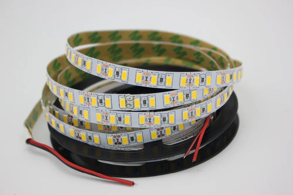 5630 не водонепроницаемый белый/теплый белый DC12V120leds/m 5 м Светодиодная лента SMD 5730 гибкая светодиодная лента светильник SMD Мода