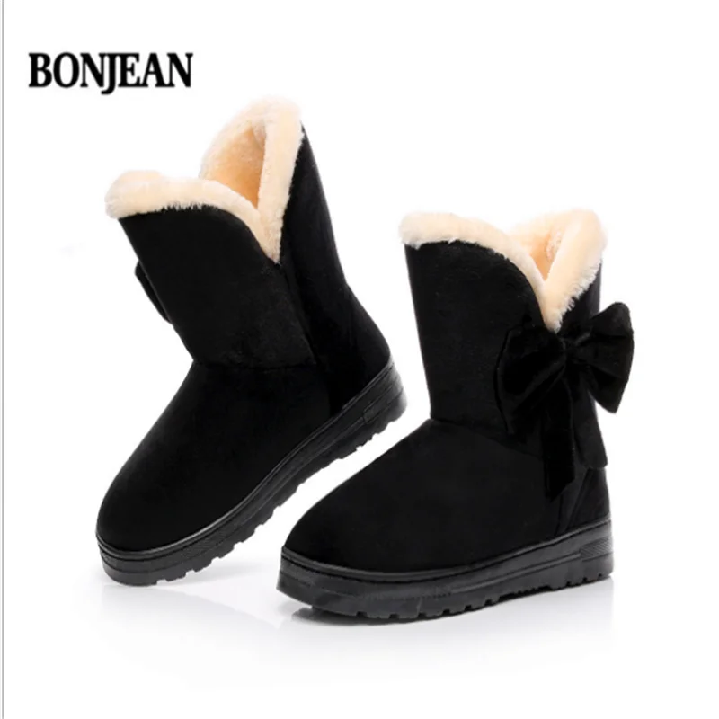 slip on ankle winter boots