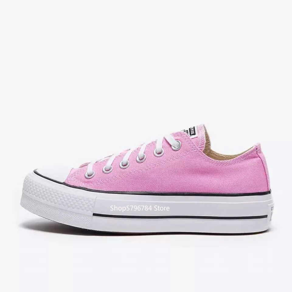 Converse all star/классические женские низкие кроссовки; Повседневная спортивная парусиновая обувь; Обувь converse|Катание на скейтборде| | АлиЭкспресс