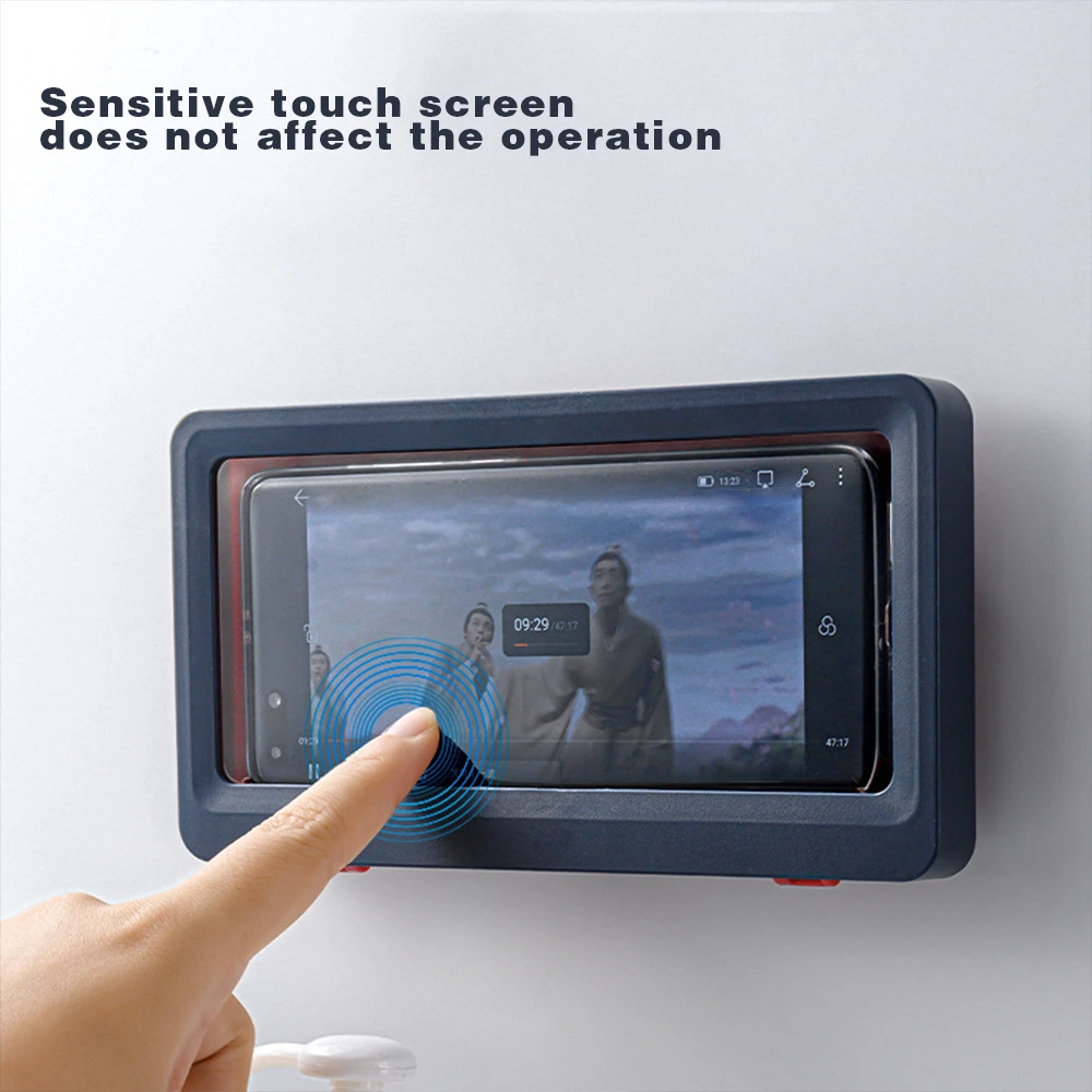 bathroom mobile phone holder