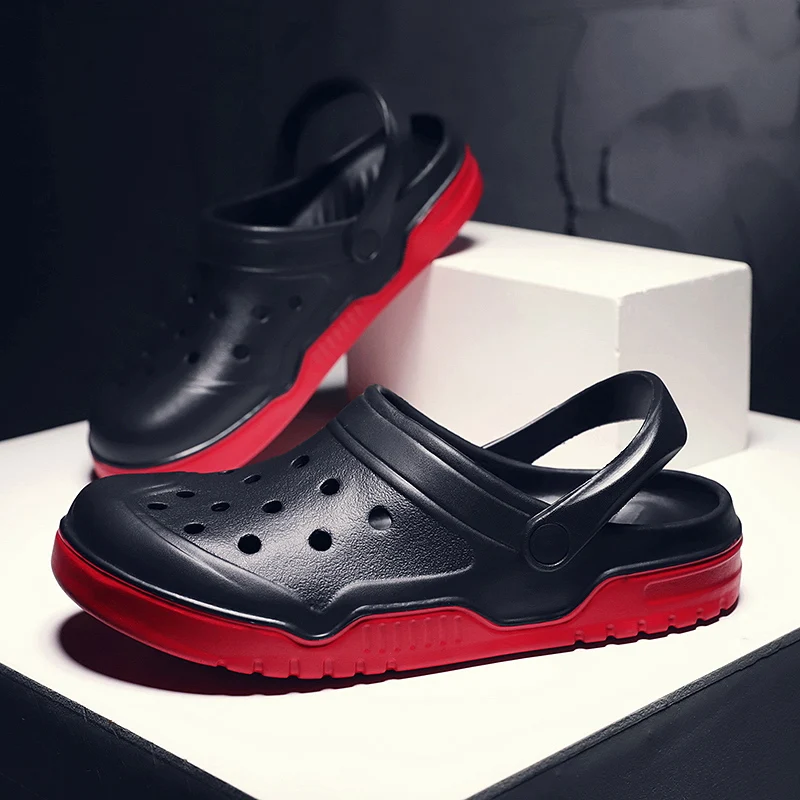 LLUUMIU/Женская обувь Сандалии кроксе Sandalias Летняя Sandalen Шлепанцы Sandalet hombre Sandali Croc