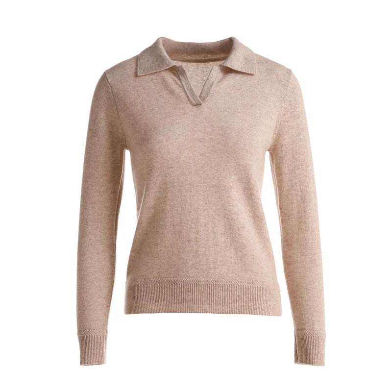 Women Turn-down collar Sweaters 100% Pure Cashmere Knitting Jumpers Winter New Fashion 4Colors Ladies Soft Pullovers Women Turn-down collar Sweaters 100% Pure Cashmere Knitting Jumpers Winter New Fashion 4Colors Ladies Soft Pullovers